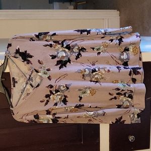 waffle knit long-sleeved